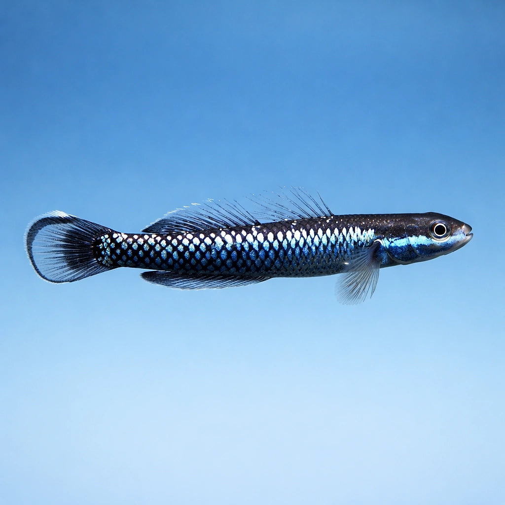 Blue Neon Goby (Stiphodon atropurpureus) - UK (Stiphodon atropurpureus) — Add striking electric blue colour to your tank…