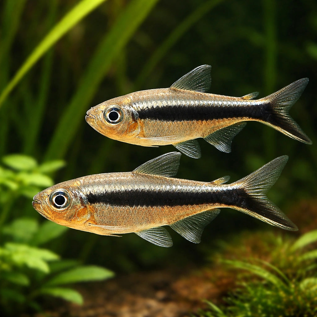 Penguin Tetra — Blackline Penguinfish (Thayeria boehlkei) - Pack of 10 (Thayeria boehlkei) — A unique schooling tetra that…