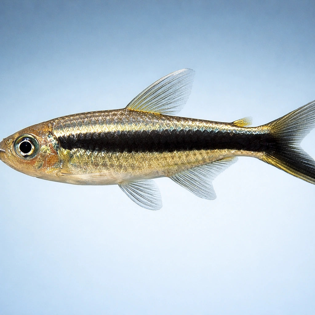 Penguin Tetra — Blackline Penguinfish (Thayeria boehlkei) - Pack of 10 (Thayeria boehlkei) — A unique schooling tetra that…