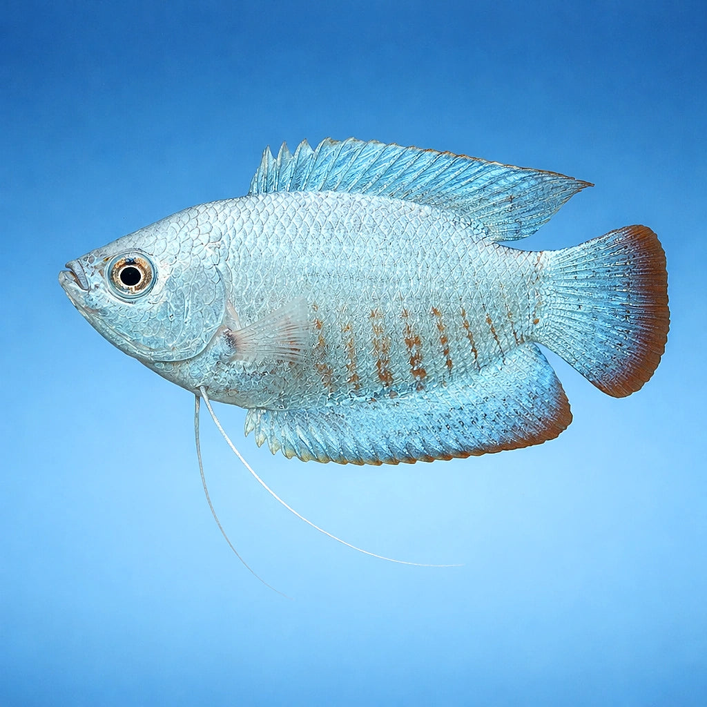 Cobalt Dwarf Gourami (Trichogaster Lalius «Cobalt») - UK (Trichogaster lalius) — Add vivid cobalt colour to your aquarium…
