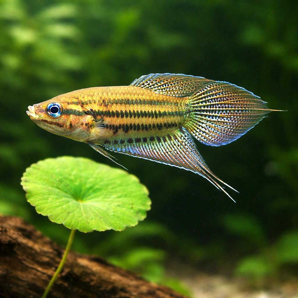 Croaking Gourami (Trichopsis vittata) - UK (Trichopsis vittata) — Distinctive Croaking Gourami with fascinating vocal…