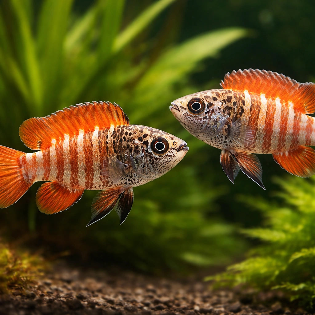 Black Tiger Dario - Tropical Fish UK (Dario tigris) — Rare Black Tiger Dario with bold tiger patterning, ideal for well-kept…
