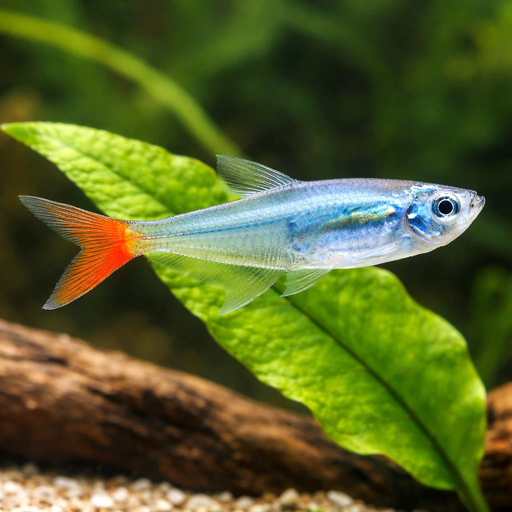 Glass Bloodfin Tetras - Prionobrama Filigera - South American Tetras, Beautiful Schooling Fish Thriving in Freshwater…