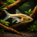 Glowlight Rasboras - Trigonostigma Hengeli - Cyprinid Fish, Beautiful Tropical Freshwater Companions for Peaceful Community…