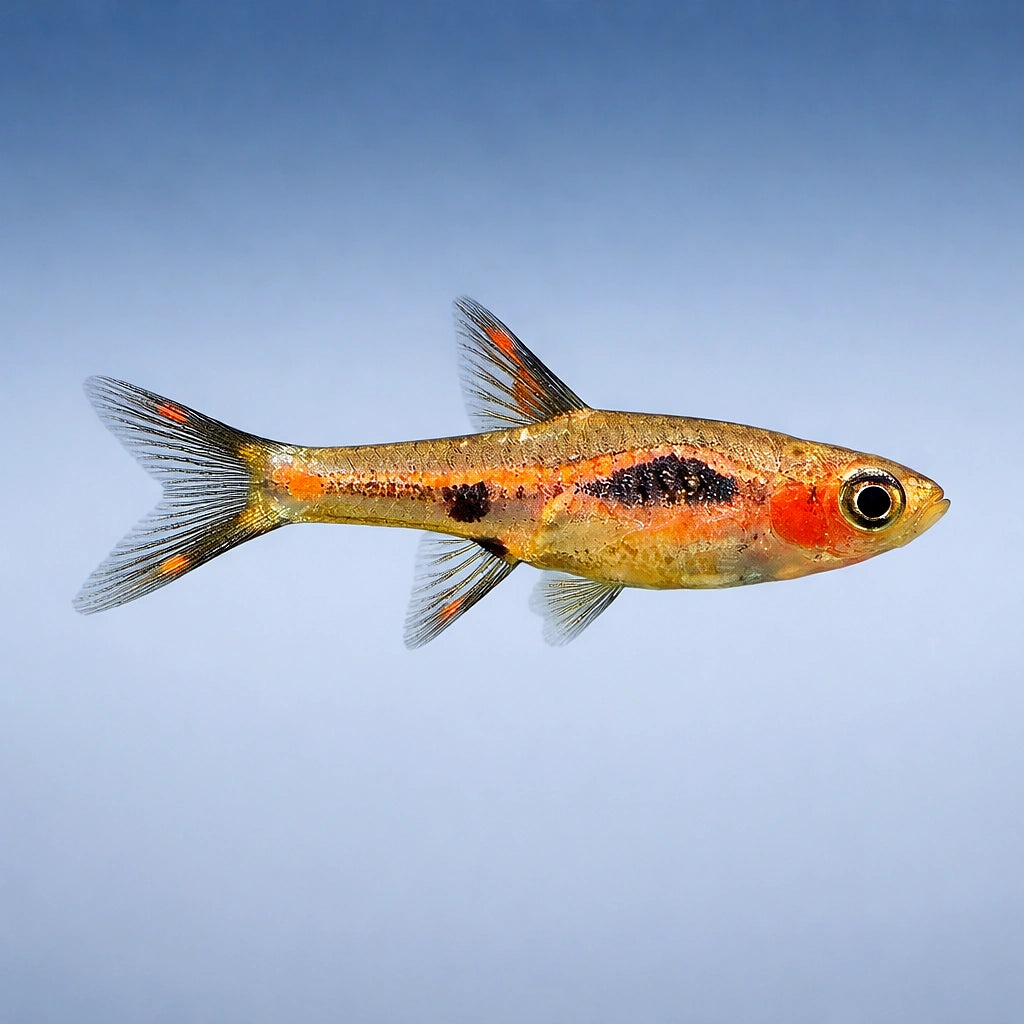Phoenix Dwarf Rasboras - Boraras Merah - Cyprinid Fish, Perfect Tropical Community Fish for Beginners Seeking Thriving…