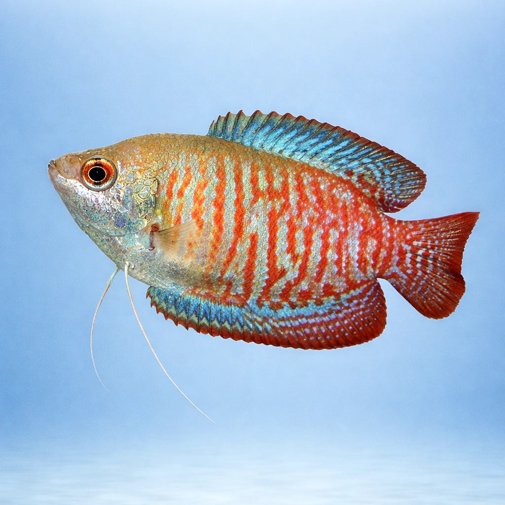Rainbow Dwarf Gourami (Trichogaster lalius «Rainbow») - UK (Trichogaster lalius) — Add colour and calm to your tank with…