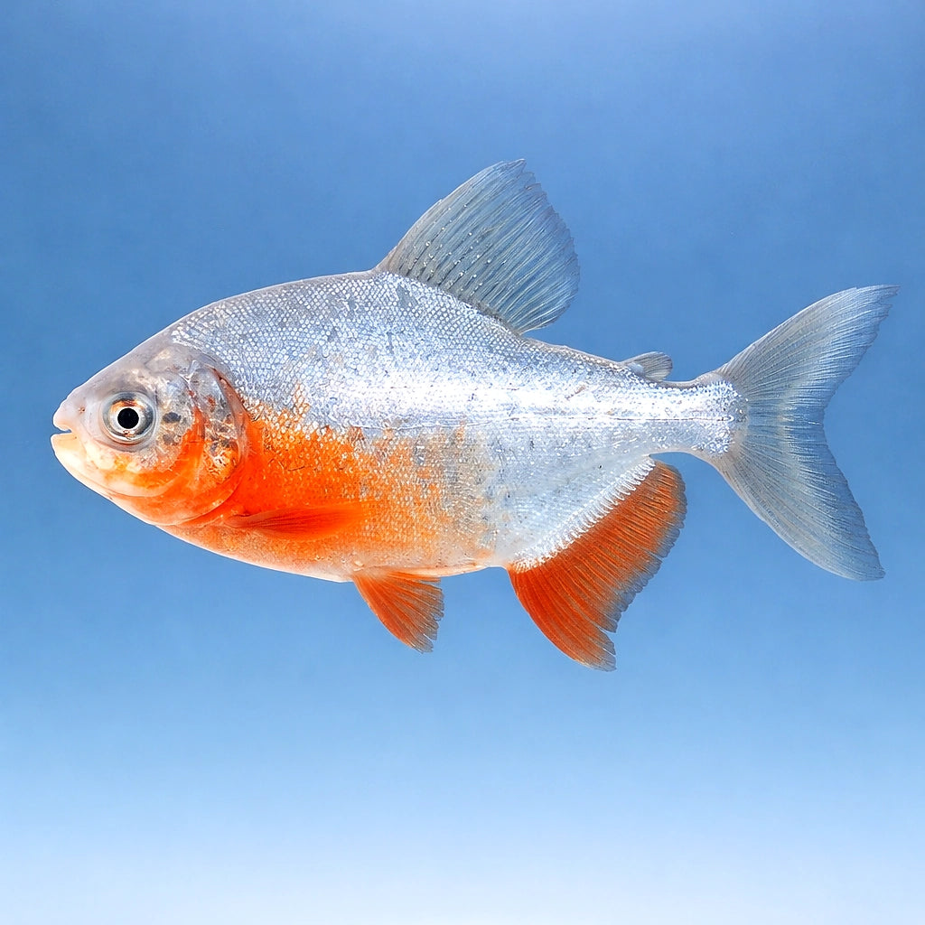 Red-Bellied Pacu - Piaractus Brachypomus - South American Tetras, Stunning Schooling Fish That Enhances Your Aquarium's…