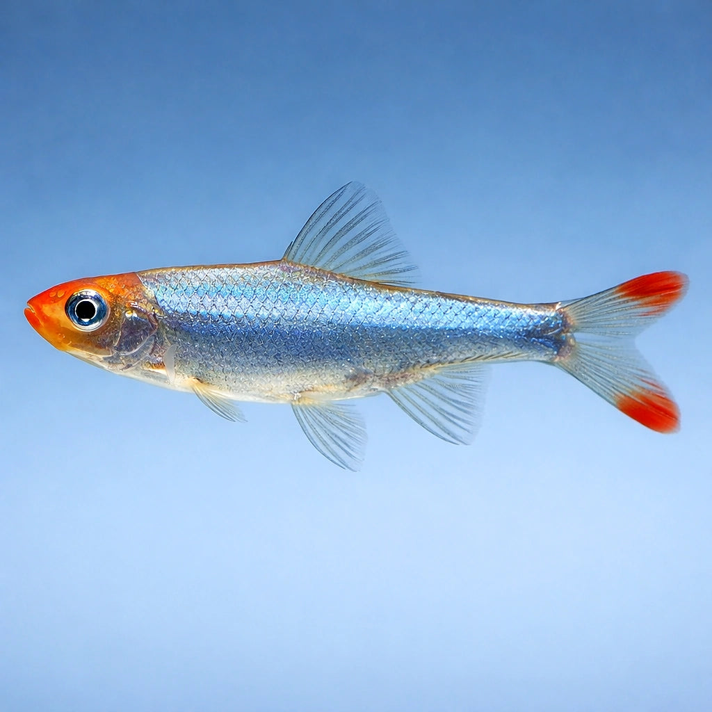 Rummynose Rasboras - Sawbwa Resplendens - Cyprinid Fish, Beautiful Tropical Fish for Beginners, Easy Care and Ideal — side…