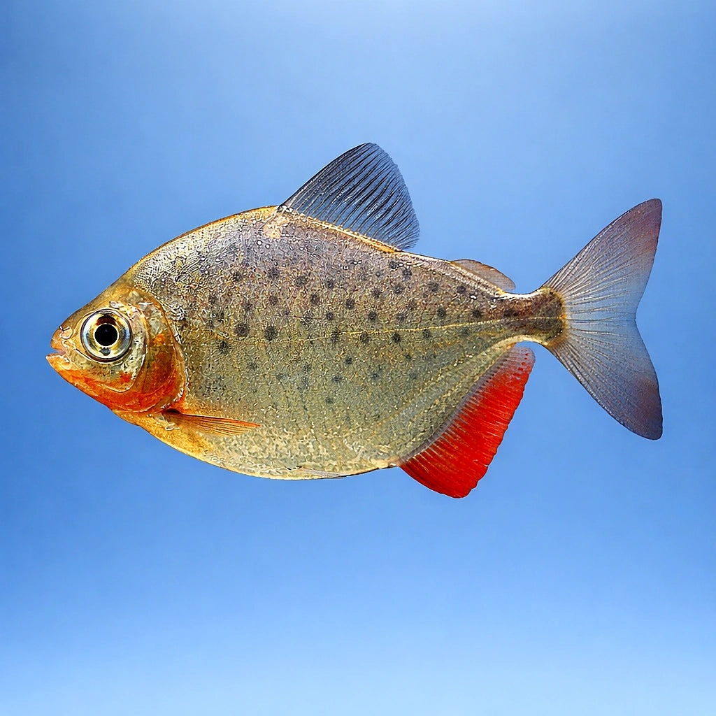 Spotted Metynnis - Metynnis Maculatus - Spotted Silver Dollar - Characin, Vibrant South American Tetra, Perfect for Beginner…