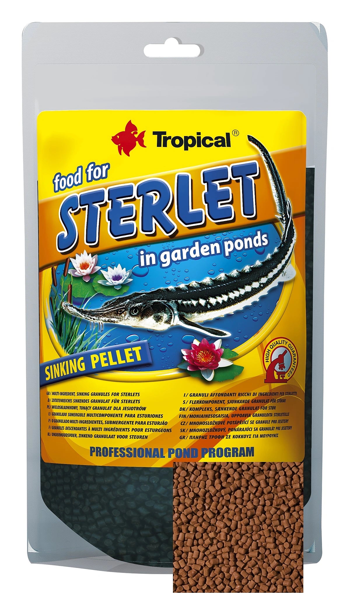 Tropical Food for Sterlet Fish - UK — tropical fish for sale UK