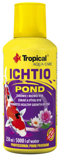Tropical Ichtio Pond 250ml pond treatment bottle from Tropical Aqua Care