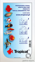 Tropical Plastic Bag 170x400mm pack of 50 clear aquarium packing bags
