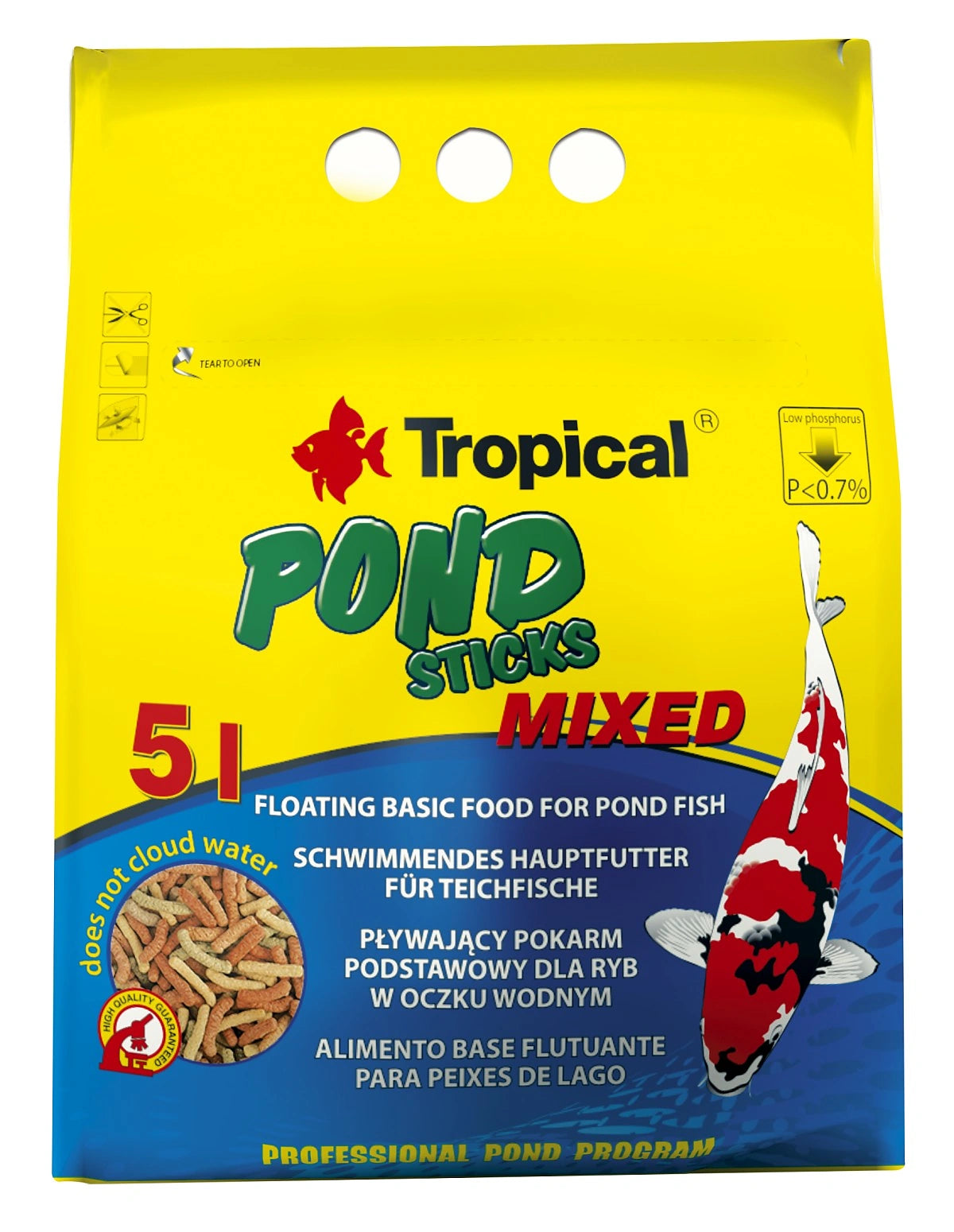 Tropical Pond Sticks Mixed for Healthy Fish UK — tropical fish for sale UK