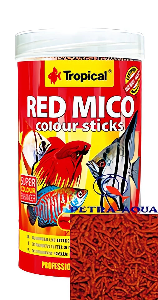 Tropical Red Mico Sticks for Fish - UK — tropical fish for sale UK