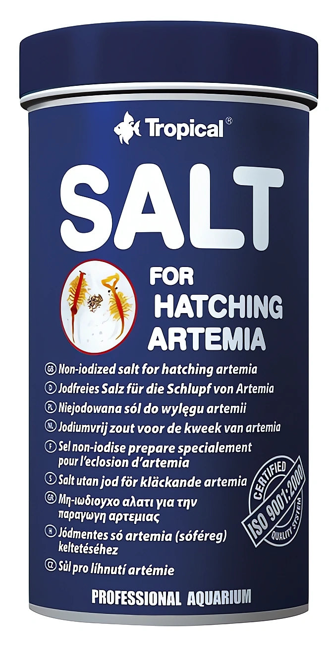 Tropical Salt for Hatching Artemia 250ml/300g — tropical fish for sale UK