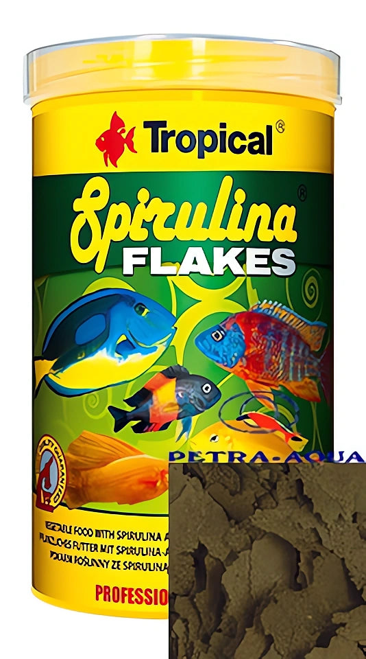 Tropical Spirulina Flakes for Fish - UK — tropical fish for sale UK