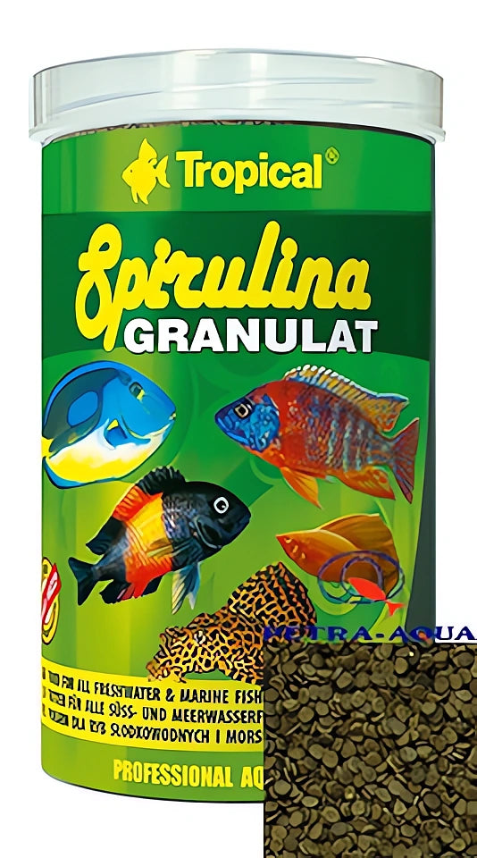 Tropical Spirulina Granulat for Healthy Fish UK — tropical fish for sale UK