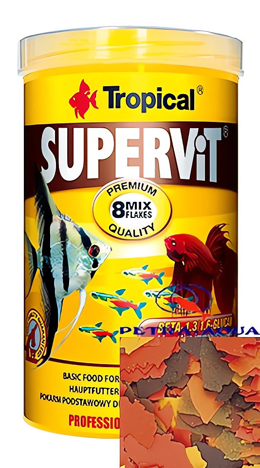 Tropical Supervit Fish Food for UK Aquariums — tropical fish for sale UK