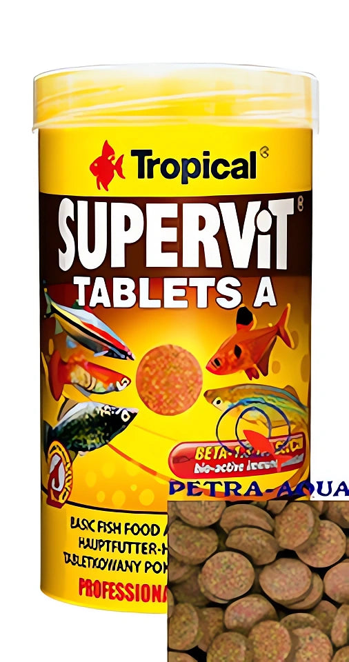Tropical Supervit Tablets A for Fish - UK — tropical fish for sale UK