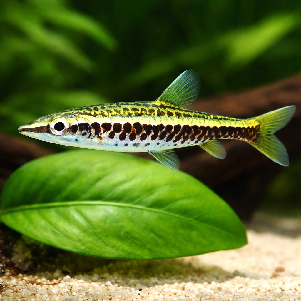 Tube-Mouthed Pencelfish — tropical fish for sale UK — AI scale plant view