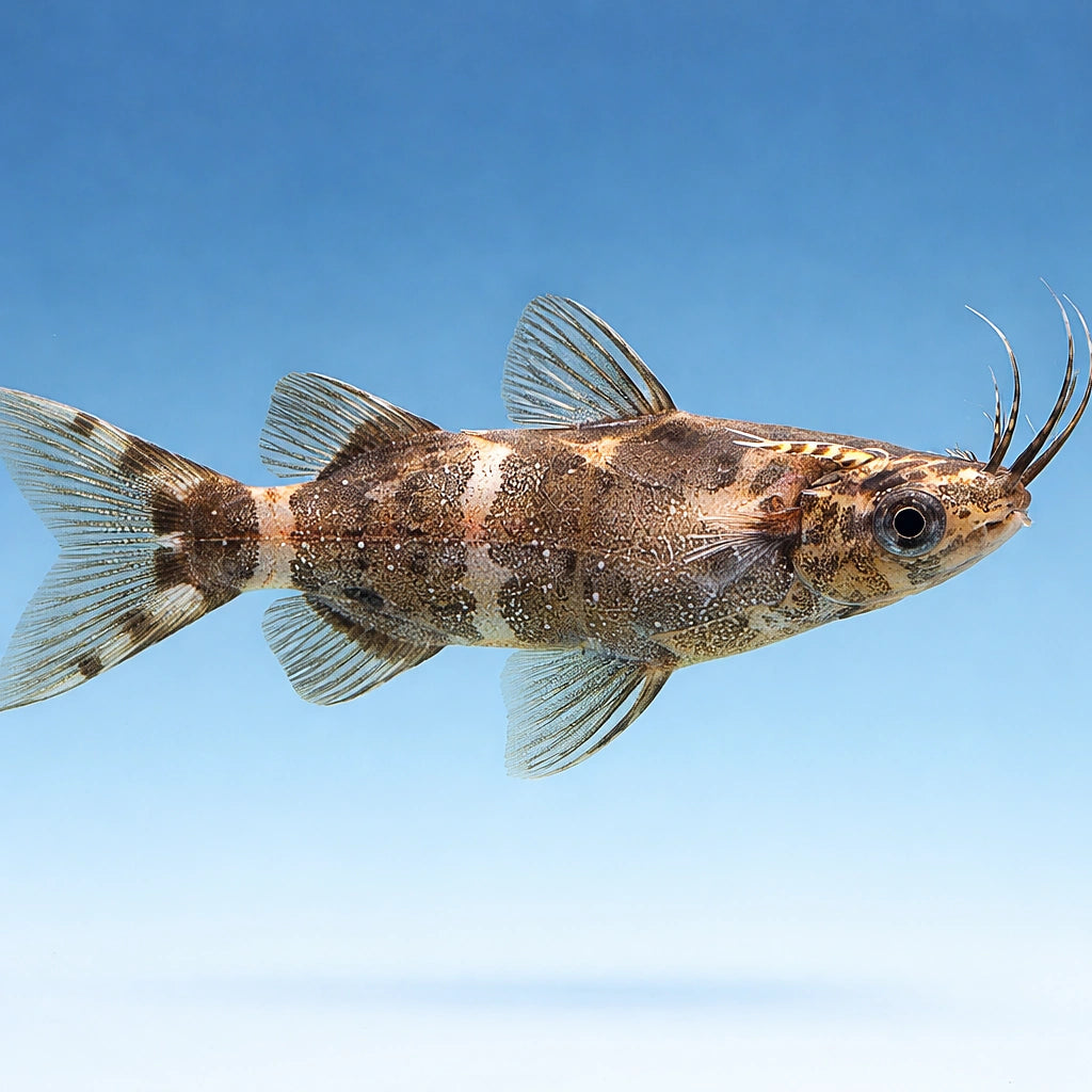 Upside-Down Catfish, Black- — tropical fish for sale UK — AI side clean view