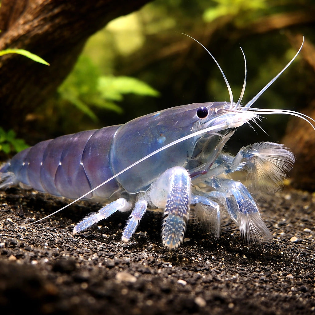 Vampire Shrimp — Shrimp for sale UK — AI hero driftwood view