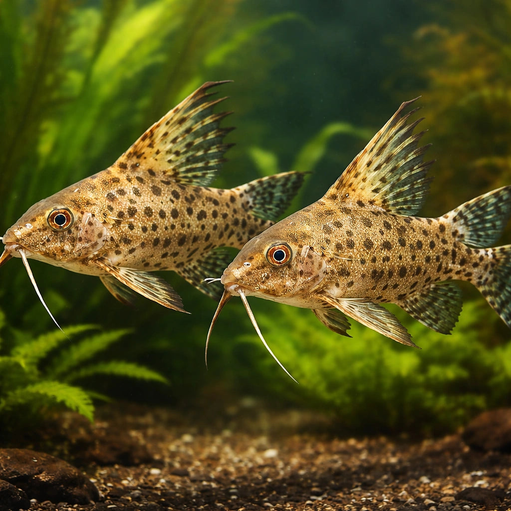 Velifer Catfish — tropical fish for sale UK — AI pair planted view