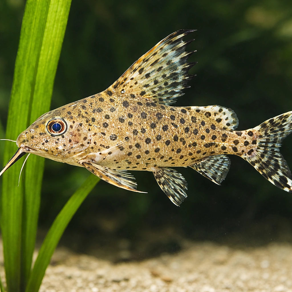 Velifer Catfish — tropical fish for sale UK — AI scale plant view