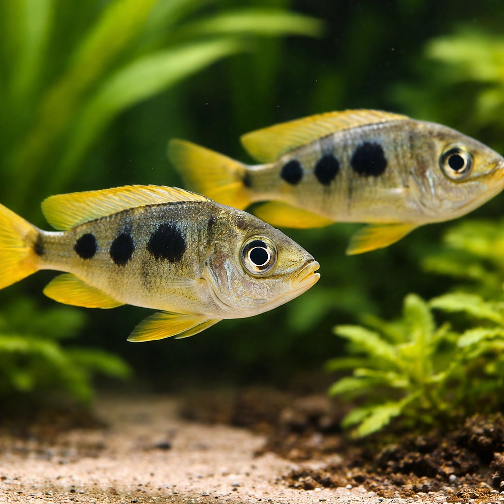 Verduya´s hap — tropical fish for sale UK — AI pair planted view