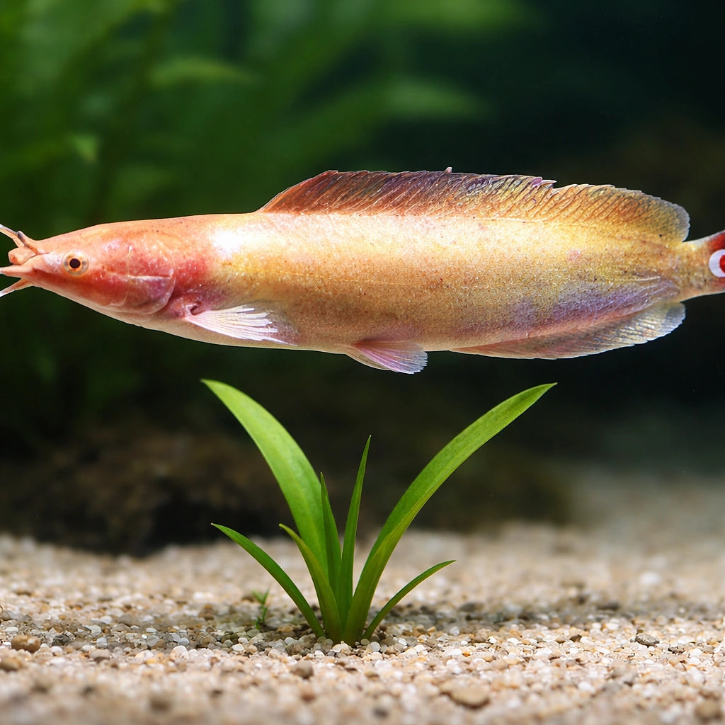 Walking Catfish — tropical fish for sale UK — AI scale plant view