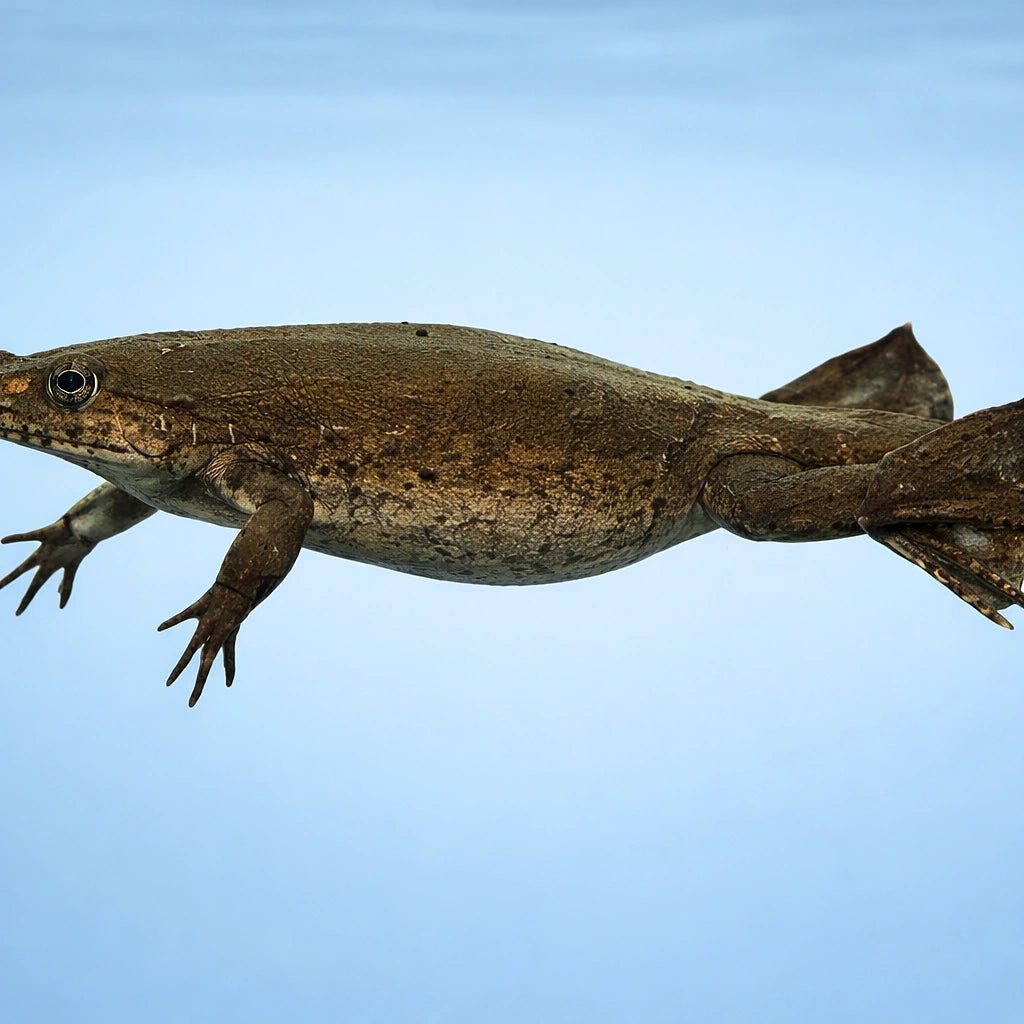 Western clawed frog — tropical fish for sale UK — AI side clean view
