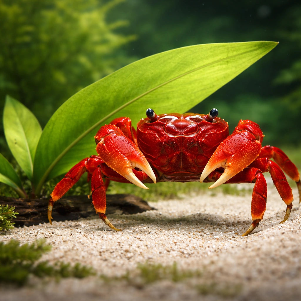 Wetland Crab — tropical fish for sale UK — AI scale plant view