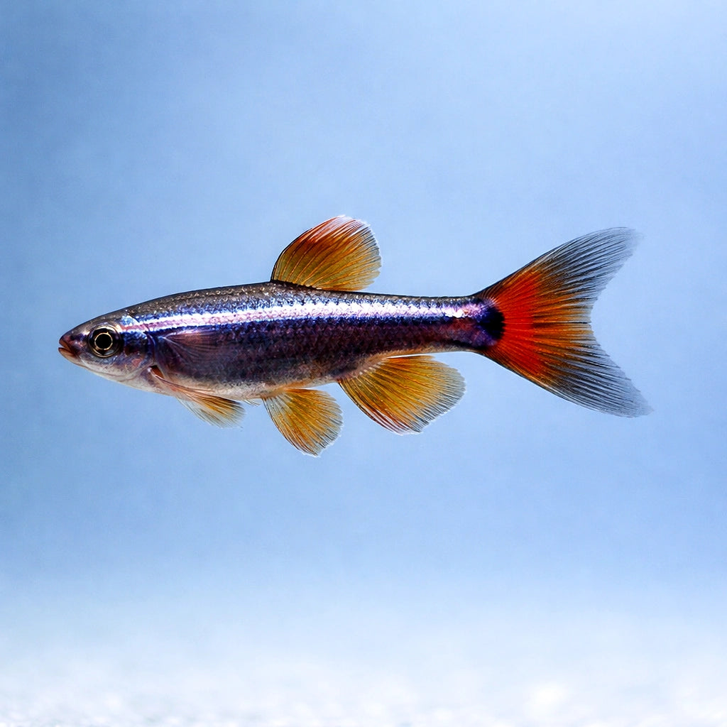 White Cloud Mountain Minnows (Tanichthys albonubes) - UK — AI side clean view