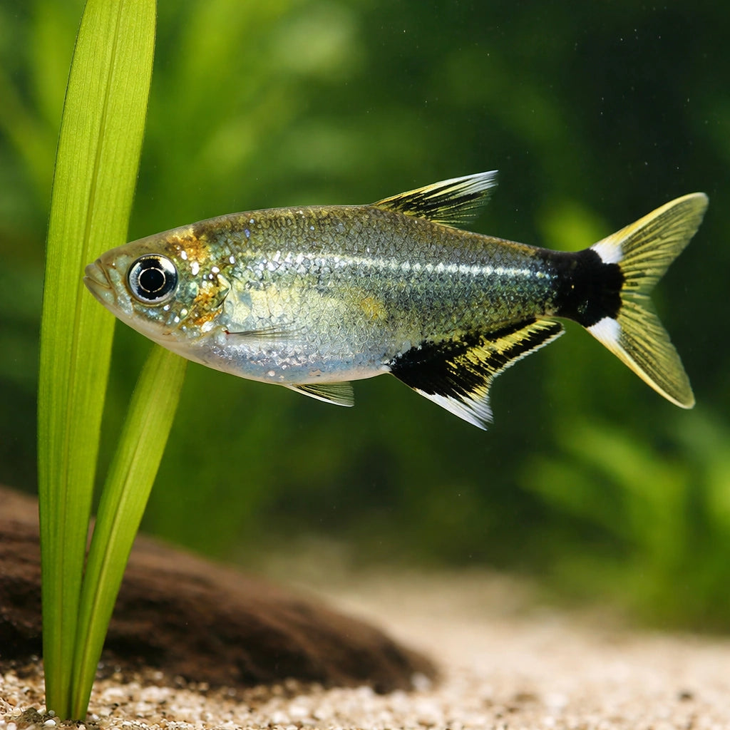 White-Spot Tetra — tropical fish for sale UK — AI scale plant view