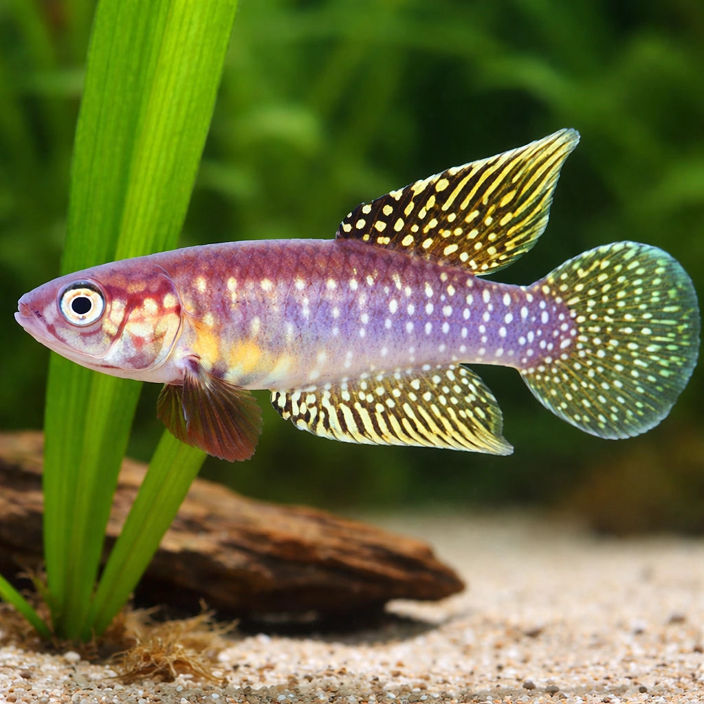 White's Cynolebias — tropical fish for sale UK — AI scale plant view