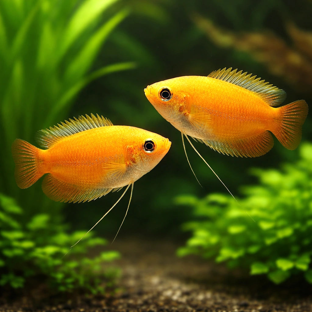 Gold Dwarf Gourami (Colisa sota) 2-3 cm - Tropical Fish Co
