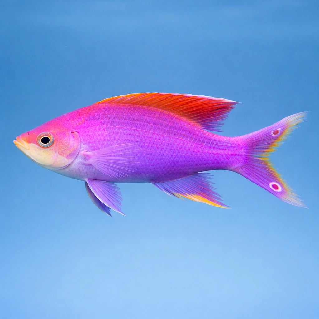 Yellowstriped Fairy Basslet M — tropical fish for sale UK — AI side clean view