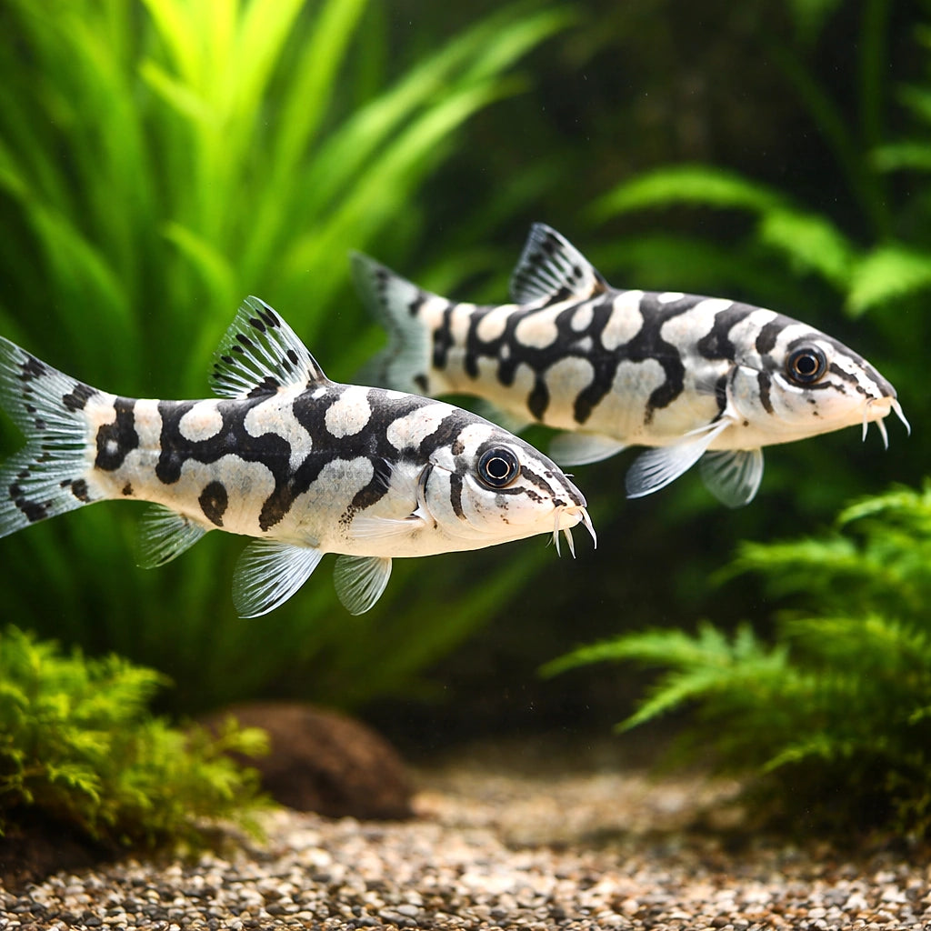 Yoyo Loach — Loach &amp; Algae Eater for sale UK — AI pair planted view