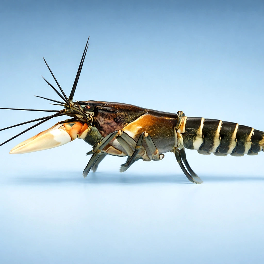 Zebra Lobster zebra — tropical fish for sale UK — AI side clean view